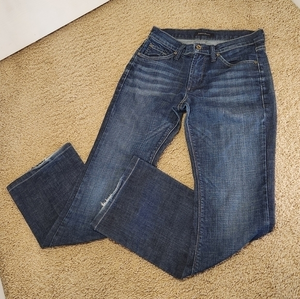 JAMES JEANS SZ 27 Hector Skinny Dip‎ Boot Cut Women